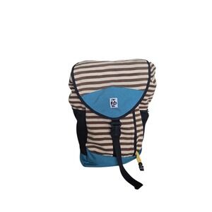CHUMS Stripe Daypack Nylon Backpack Medium Travel Unisex Boody Outdoor Japan